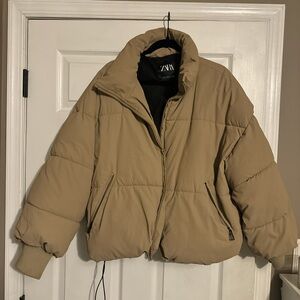 Oversized Zara puffer